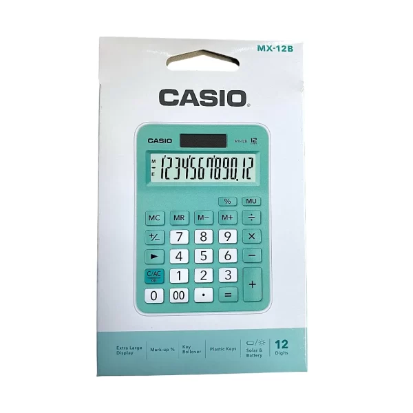 Casio Calculadora Verde agua - Imagen 3