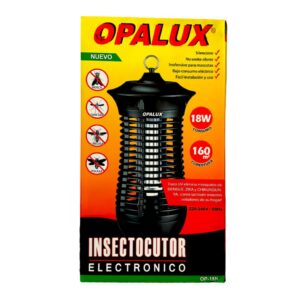 Insectocutor Eléctrico Anti Mosquitos Uv 18w Opalux 160m2