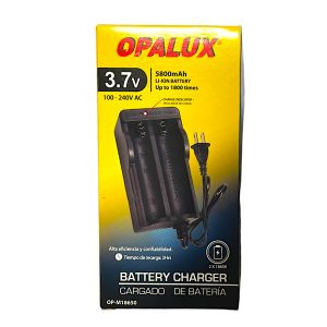 Cargador de baterias Opalux  - 2 canales 5800 mAh