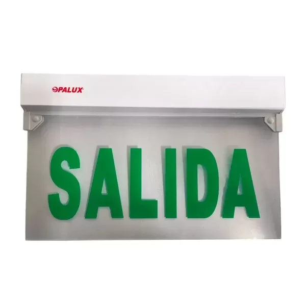 Letrero de Salida Opalux