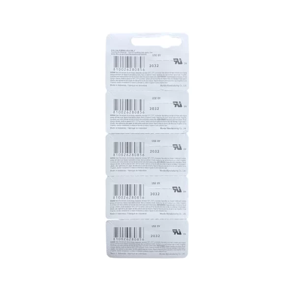Pila de litio Murata CR2032 - 3V - Imagen 2