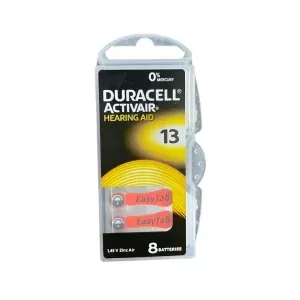 Pila para audifono Duracell 13 - 1.45V
