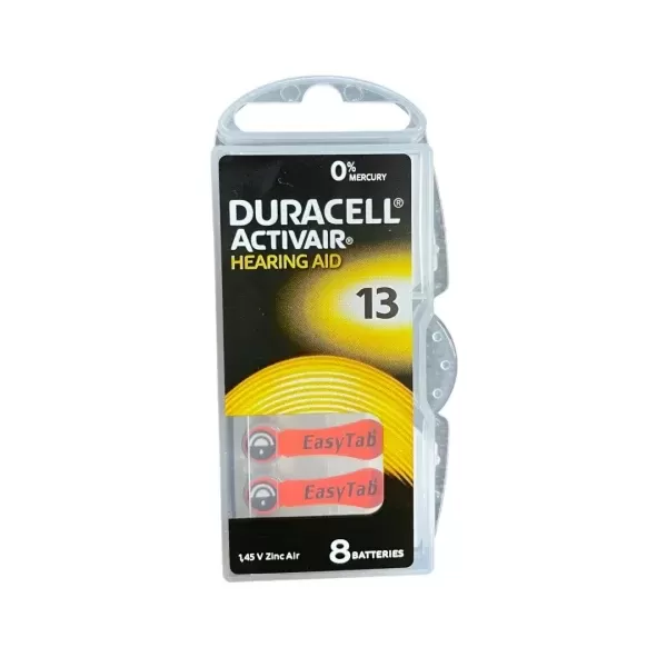 Pila para audifono Duracell 13 - 1.45V