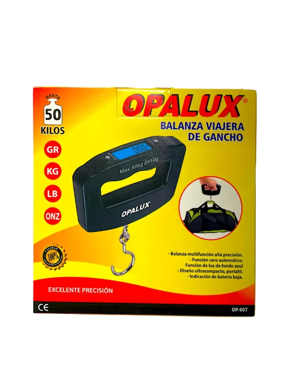 Balanza viajera Opalux
