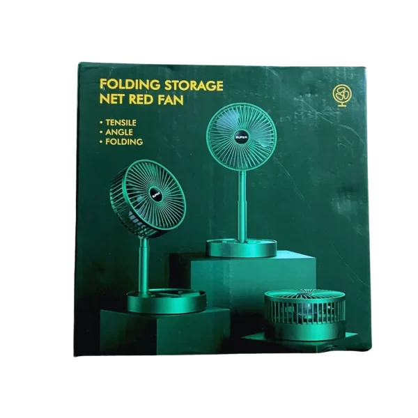 Mini ventilador portátil para escritorio - Edición verde - Imagen 3