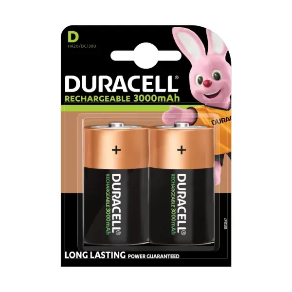 Bateria D Recargable - Duracell
