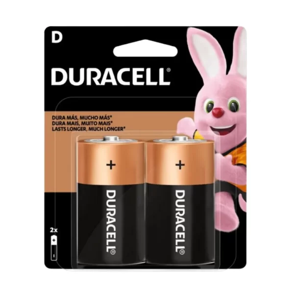 Pila Alcalina Duracell - Bateria D - Imagen 2