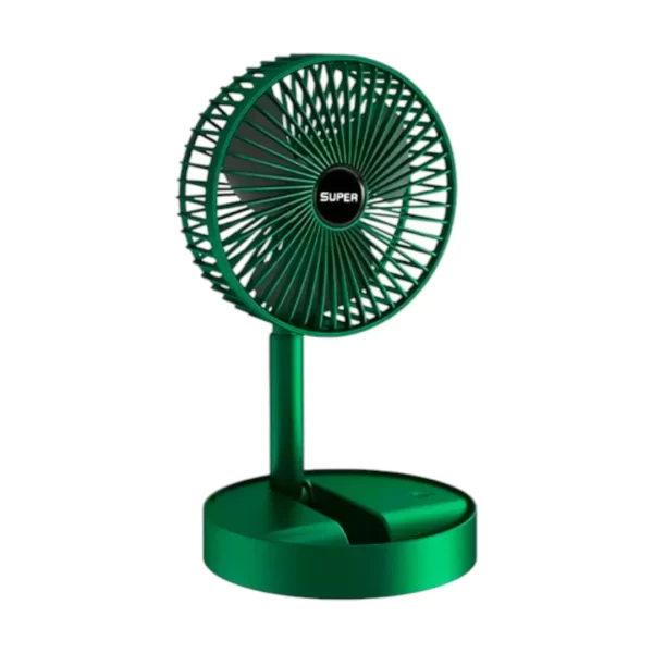 Mini ventilador portátil para escritorio - Edición verde