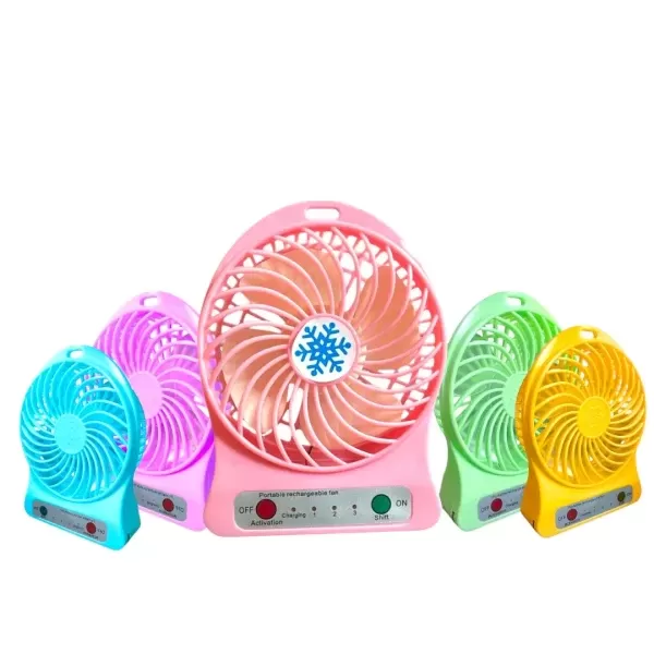 Ventilador portatil recargable