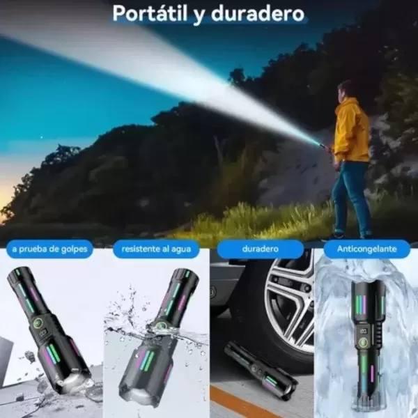Linterna Led multifuncional 1400 Lm - Imagen 10
