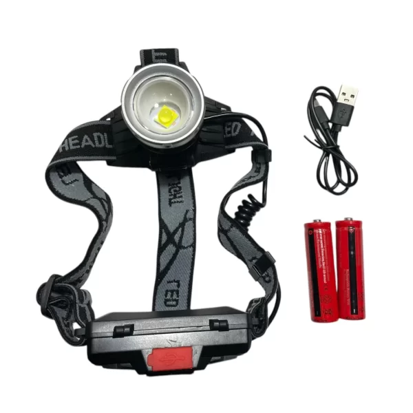 Linterna Frontal Recargable - Imagen 2