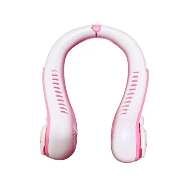 Ventilador de cuello rosa con diseño - Imagen 7