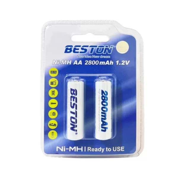 Pila Beston AA 2800 mAh - Imagen 6