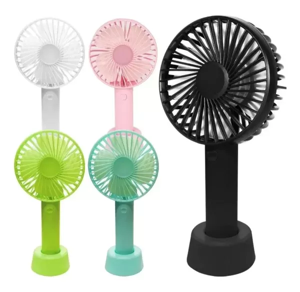 Mini ventilador recargable con usb