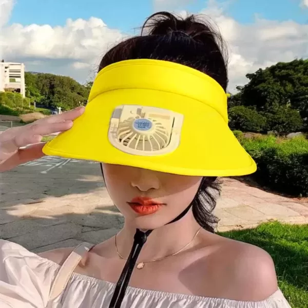 Gorra playera con ventilador - Imagen 2