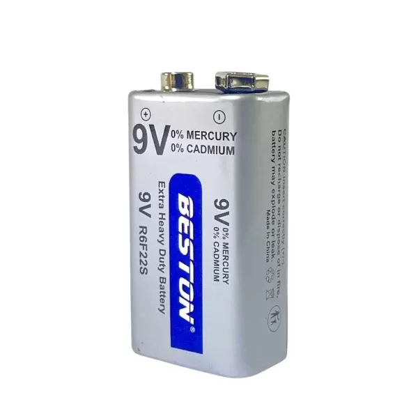Paquete de 12 baterías de 9V Beston - Imagen 2