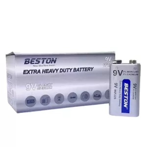Paquete de 12 baterías de 9V Beston