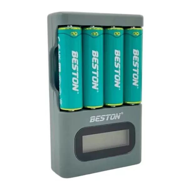 Cargador rápido de pilas AA y AAA  con cable Usb C - Imagen 2