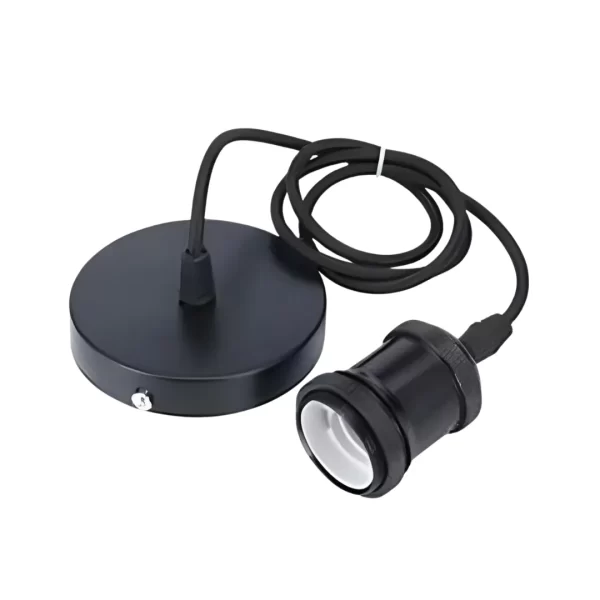 Socket Colgante Decorativo Negro OP-6550 OPALUX - Imagen 2