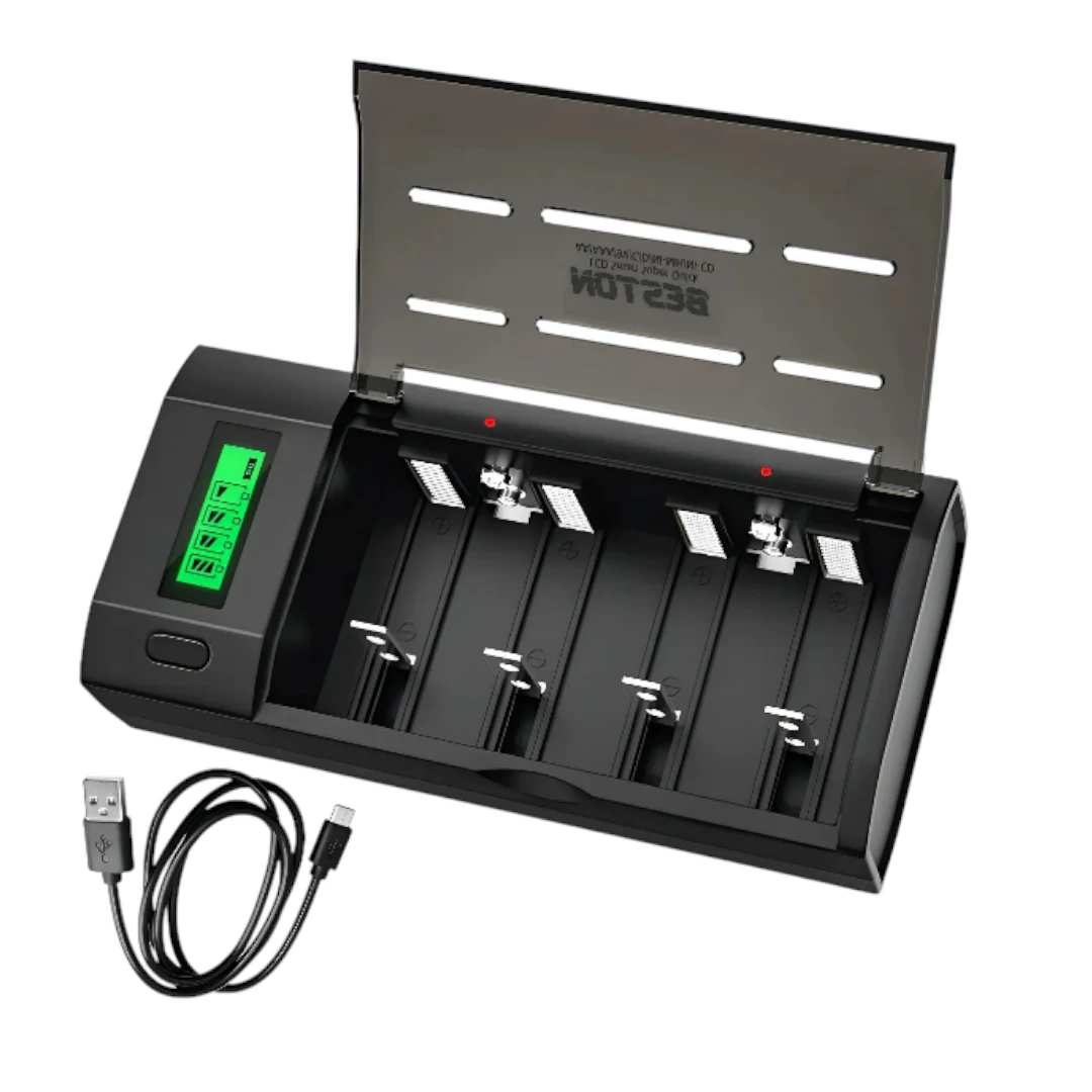 Cargador Universal Beston BST-C9015T con Pantalla LCD y Entrada Tipo C - Imagen 2