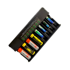 CARGADOR DE PILAS/ BATERIAS RECARGABLES - COMPATIBLE  AA AAA 18650 26650 16340
