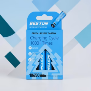 Batería Recargable BESTON 18650 con Puerto USB-C